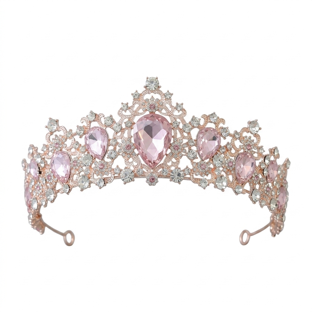 Elegant Decor & Lighting Llc - Ikat Rambut Tiara Elegan untuk Pesta
