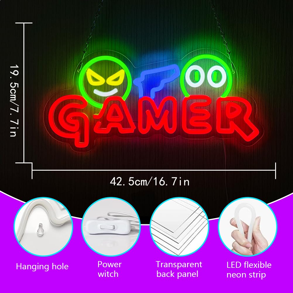 Lampu Dinding LED Neon Sign Ga - Led Lighting Wall Decor ulasan dan harga
