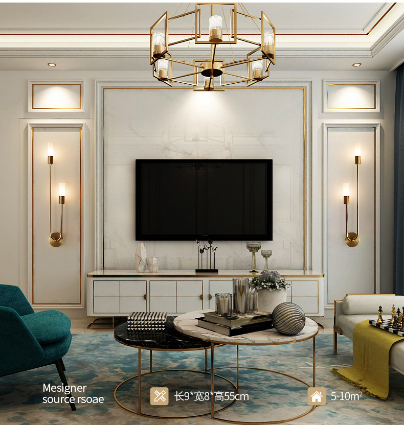 Lampu Dinding LED Dekoratif No - Led Lighting Wall Decor ulasan dan harga