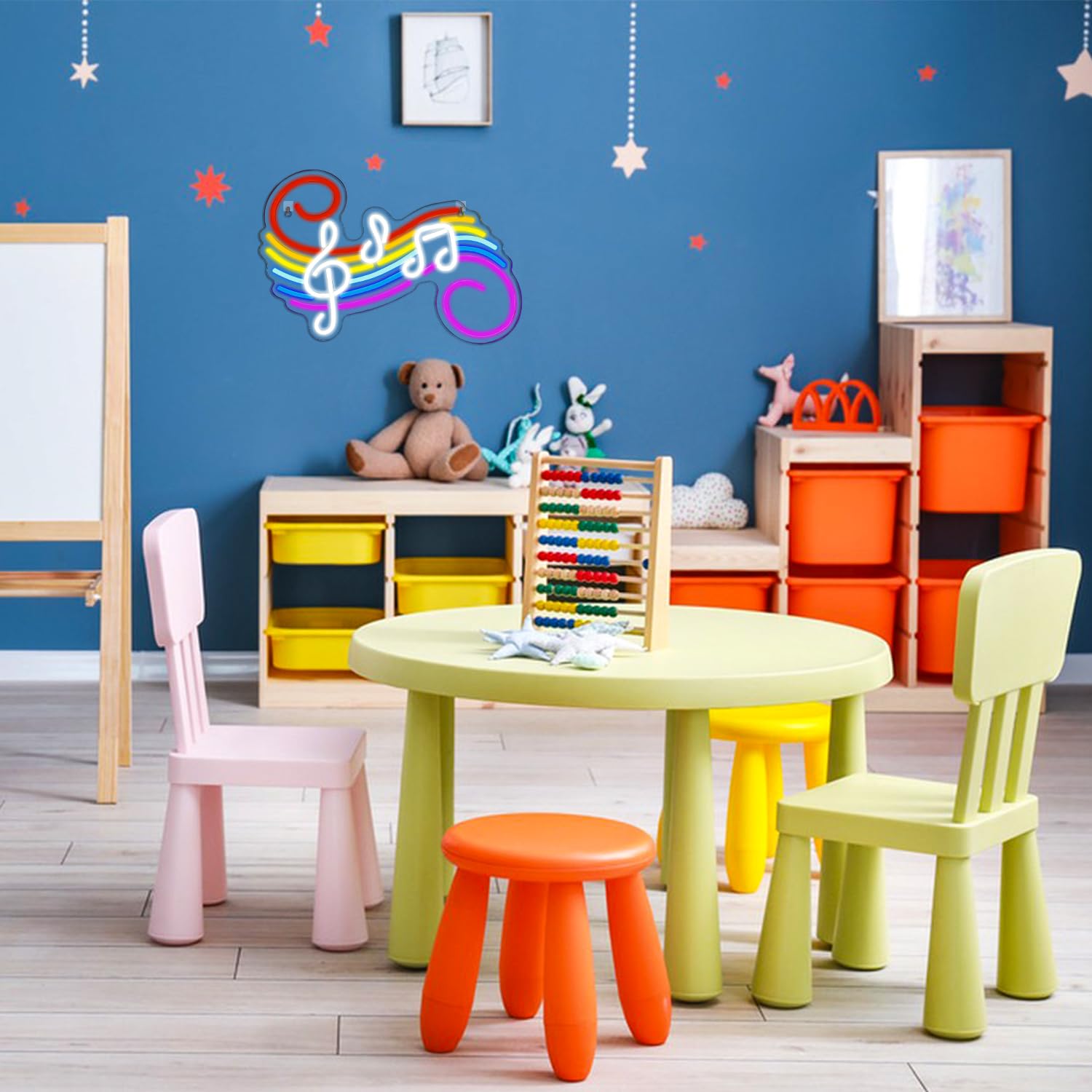 Lampu Neon Tanda Not Musik, Da - Led Lighting Wall Decor ulasan dan harga