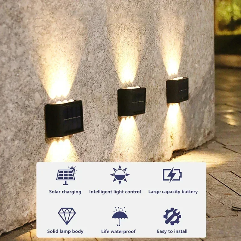 Lampu LED Tenaga Surya Tahan A - Led Lighting Wall Decor ulasan dan harga