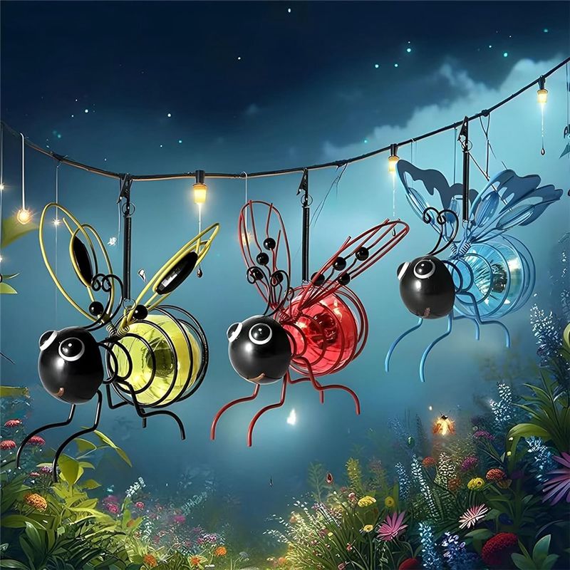 Lampu Simulasi Lebah Surya A33 - Lighting Bug Decor ulasan dan harga