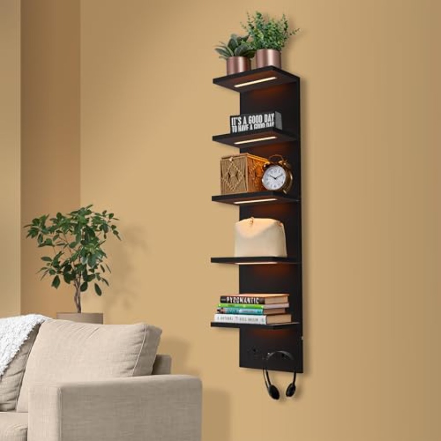 Rak Pajangan Lampu LED - Rak D - Led Lighting Wall Decor ulasan dan harga