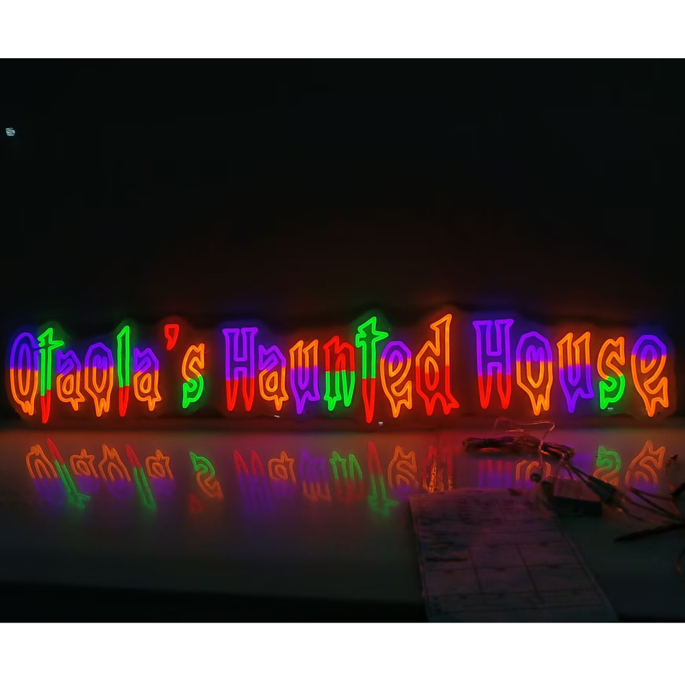Neon Sign Kustom untuk Ruang T - Home Decor Lighting Brands ulasan dan harga