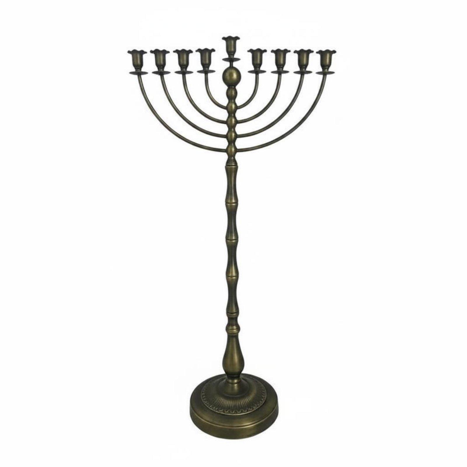 Stand Menorah Perunggu Antik K - Elegant Decor & Lighting Llc ulasan dan harga