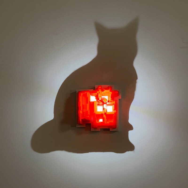 Lampu Tidur 3D Light Shadow Ni - Led Lighting Wall Decor ulasan dan harga