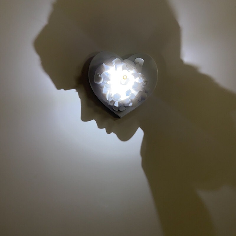 Lampu Tidur 3D Light Shadow Ni - Led Lighting Wall Decor ulasan dan harga