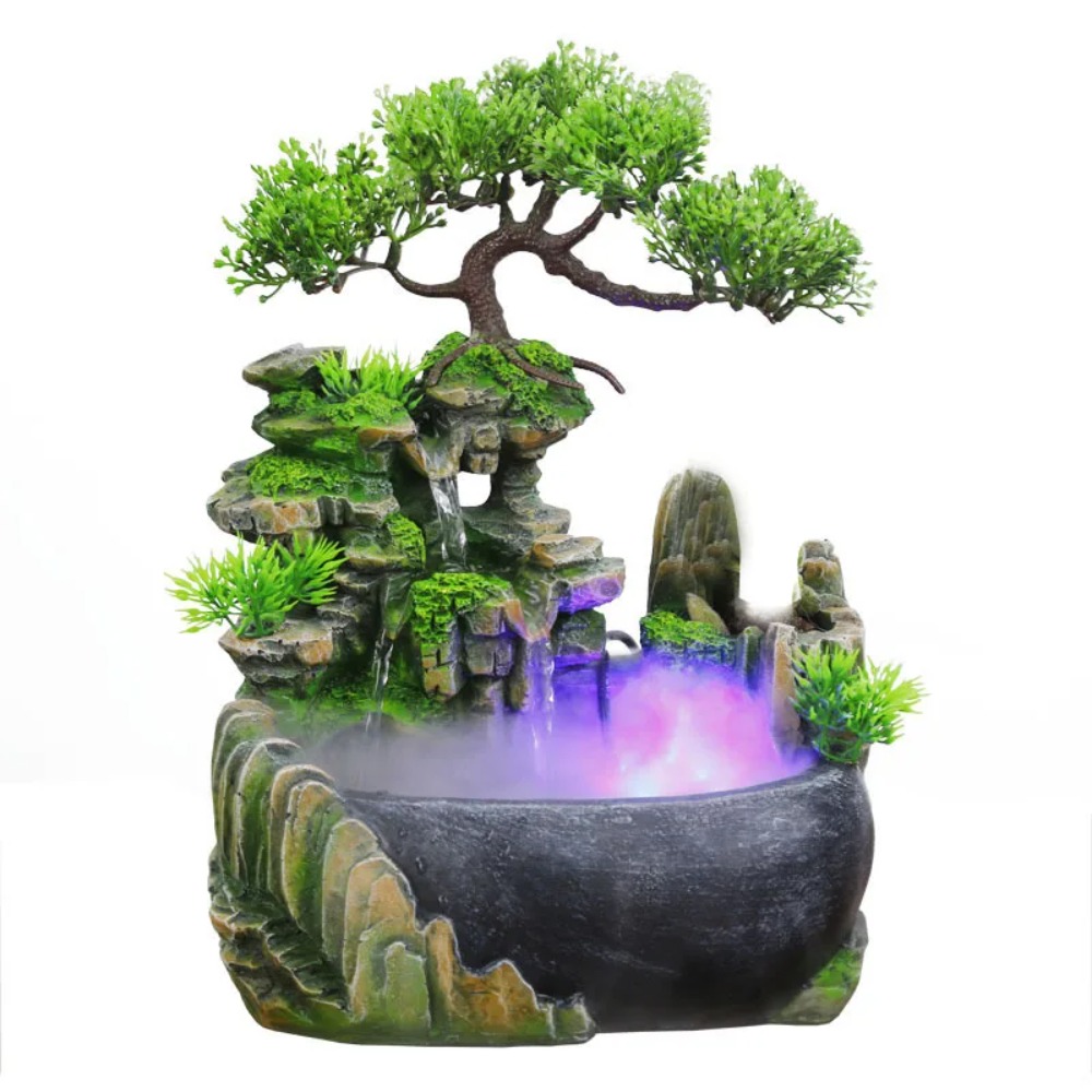 Air Mancur Feng Shui Kekayaan  - Lighting Decor Company ulasan dan harga