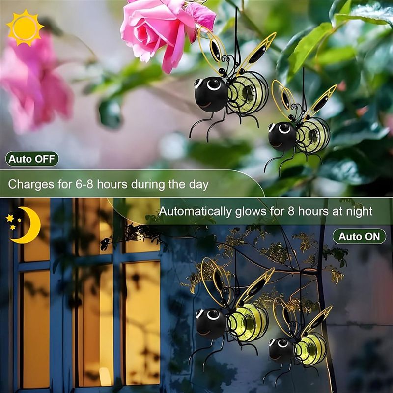 AS94-Lampu Simulasi Lebah Sury - Lighting Bug Decor ulasan dan harga
